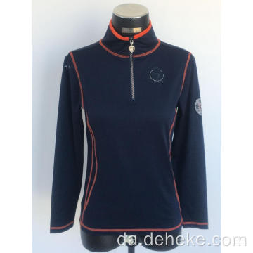 Kvinders striksport pullover